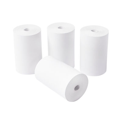 recibo térmico Rolls de papel da máquina/caixa registadora da posição de 70g 57mmx40mm