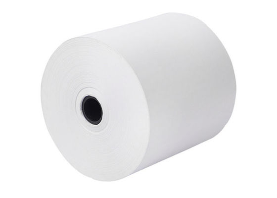 núcleo plástico 35gsm Rolls de papel térmico 57x40 de 80g 17mm