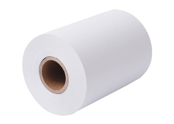 Impressão térmica sem carbônio do papel do recibo 50gsm do NCR
