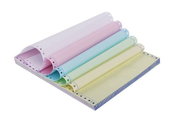 6 camadas de papel de cópia sem carbônio do ODM da polpa do Virgin de 241mm