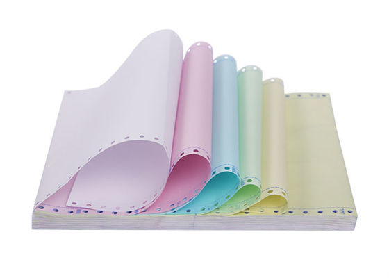 6 camadas de papel de cópia sem carbônio do ODM da polpa do Virgin de 241mm