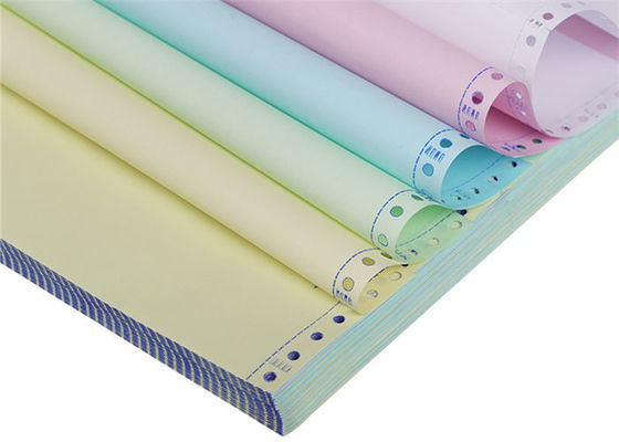 6 camadas de papel de cópia sem carbônio do ODM da polpa do Virgin de 241mm